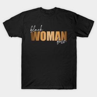 Black Woman Boss Black Business Owner T-Shirt